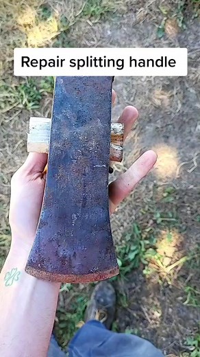 Repairing a Splitter Handle with a Maple Tree Branch | DIY Woodworking Project