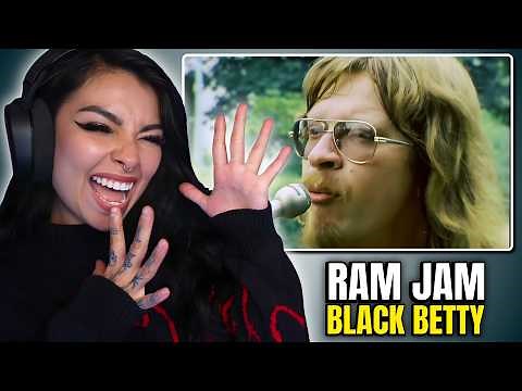 THIS WAS SO FUN!!! | First Time hearing Ram Jam - "Black Betty" | REACTION