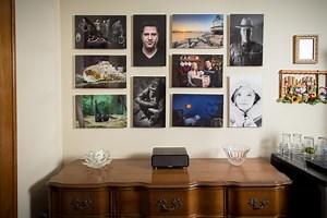 Easy Change Floating Photo Wall
