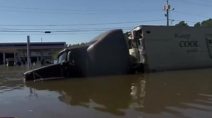 Lumber River Traps Trucks, Cars, and People