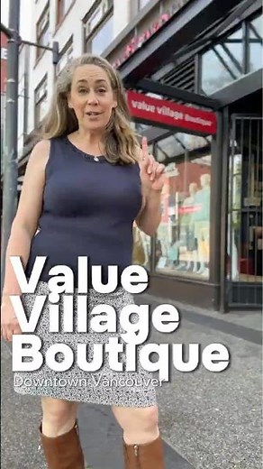 Value Village Boutique in Downtown Vancouver
