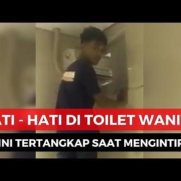 Hati-Hati! Ada OB Mesum Ngintip Pelanggan di WC Restoran!