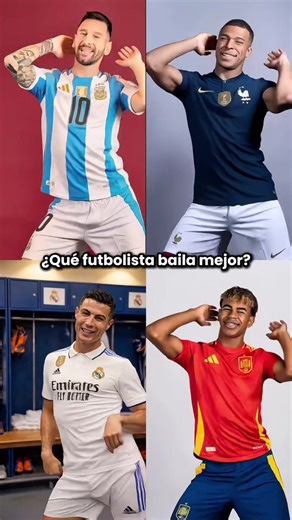 Kylian mbappe trend Lionel Messi trend Lamine yamal trend Vinicus Junior trend Cristiano Ronaldo bailando ¿Te imaginas que tu jugador favorito empiece a bailar con solo UNA foto? 😳⚽🔥 Con KLing AI puedes convertir cualquier imagen en un video de baile viral en segundos 💃✨ Messi vibe 🇦🇷 o Mbappé energy 🇫🇷… ahora todos pueden entrar al trend AI dance. Solo sube 1 foto y listo — AI genera movimiento automático, sincroniza con la música y crea un efecto súper realista 🎶⚡ Sin edición complicad