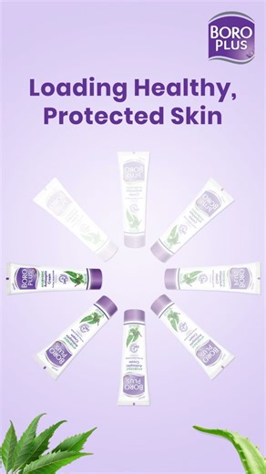 BoroPlus on Instagram: "Loading complete: Your skin is now healthy and protected with BoroPlus. #HealthySkinAlways #SkinProtection #NaturalGlow #SkincareRoutine #EverydayGlow #BoroPlusCare #SkinEssentials (BoroPlus, healthy skin, protected skin, natural ingredients, skincare routine, Antiseptic cream, everyday care, skin protection)"