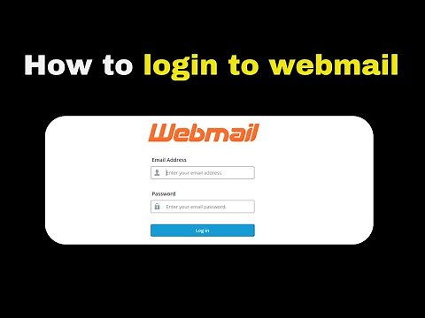 How to Login to webmail
