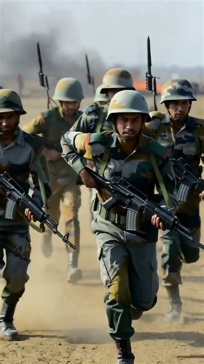 Indian Army Advance 🇮🇳 | Power, Discipline & Unity #shorts