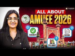 AMUEE 2026 (AMU BA LLB) 🏛️ Application Date, Syllabus, Pattern & Seats | Complete Guide