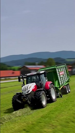 Steyr 6150 Profi CVT x Bergmann Royal 280s 🔥 #eder #ederlandtechnik #landwirtschaft #steyr #bergmann
