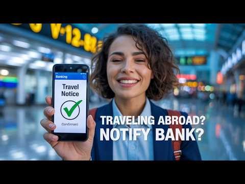 Traveling Abroad? Should I Notify My Bank? (2025 Smart Guide) ✈️