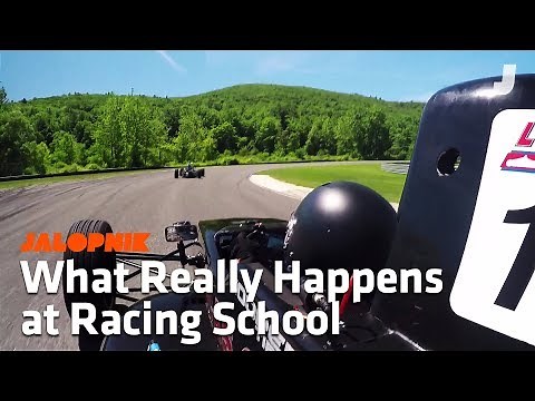 Here’s What Happens at a Real Racing School