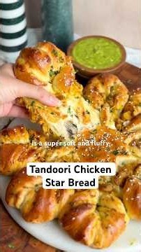 Let’s make the tandoori chicken star bread Gordon Ramsay called f**king delicious! #tandoorichicken