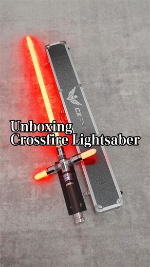 Lightsaber Cxsaber on Instagram: "Unboxing Crossfire Saber#starwarsfan #neopixel #lightsaber #KyloRen #darthvader #force #cosplay #power #fvp Official website：cxsaber.com https://www.instagram.com/cxsaber_official/ https://www.tiktok.com/@cxsaber?is_from_webapp=1&sender_device=pc 🔥 CXSABER — Crossfire Lightsaber | King Series Rule-breaker design. Built to dominate. Some sabers are made for display. The Crossfire is made for confrontation. Forged for fighters who don’t shy away from the chaos, t