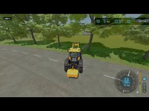 When you are to lazy to use a header trailer | fs22