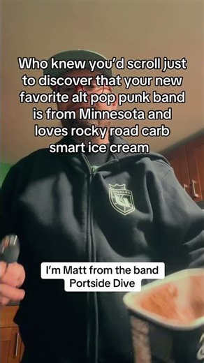 Who doesn’t love some ice cream and new #alternative #poppunk music! #minnesota #mpls #rockmusic