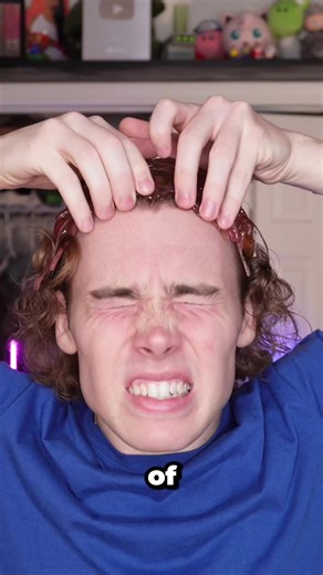 Trying to get the worlds largest lollipop syrup out of my hair | hair