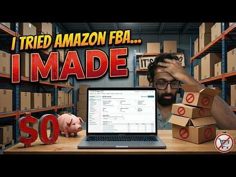 I Tried Amazon FBA… I Made $0