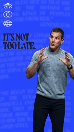 It’s never too late to put God at the center. 🎥 Watch the full sermon from the @life.church message series “Love Stories” on Youtube! | Craig Groeschel