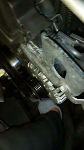 Trailblazer belt and idler pulley replacement