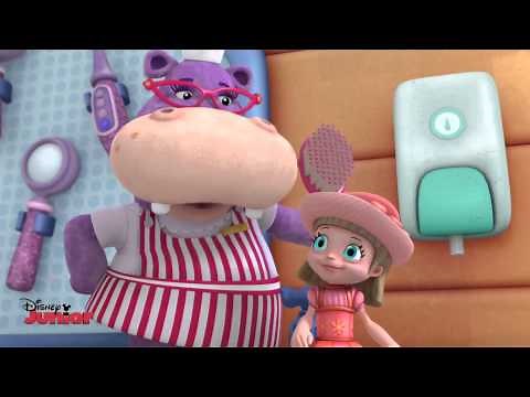 "Peaches Bath" Song | Doc McStuffins | @disneykids
