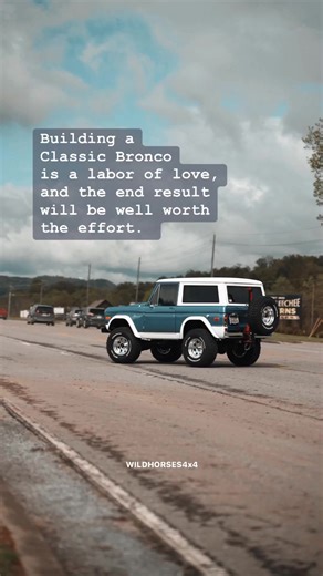 #ford #bronco #classicbronco #earlybronco #vintagebronco #classiccars #classictruck #vintagetrucks #trucks | Wild Horses 4x4