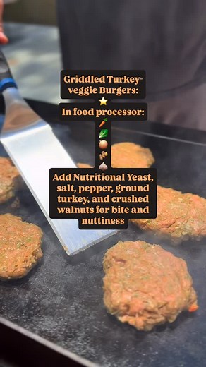 Doing up some veggie voodoo on the griddle because it’s okay to MIX UP YOUR BURGER PATTY. #razorgriddle #rabbitfood #veggiefood | Razor Griddles