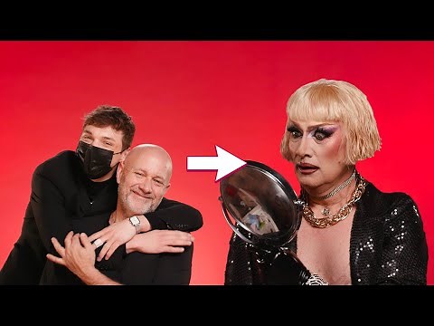 Transforming his DAD into a DRAG QUEEN | First Time in Drag