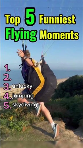 Top 5 Funniest Flaying Moments 🚀😄#shorts #funny