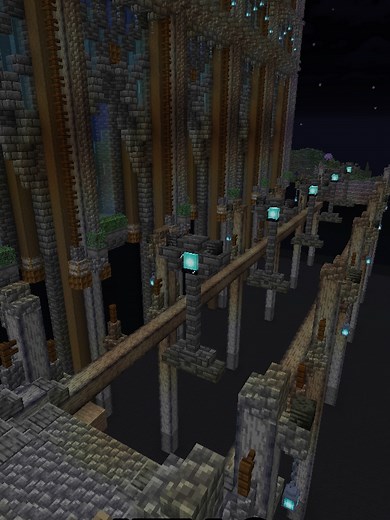 Epic Minecraft Space Temple Build Tour