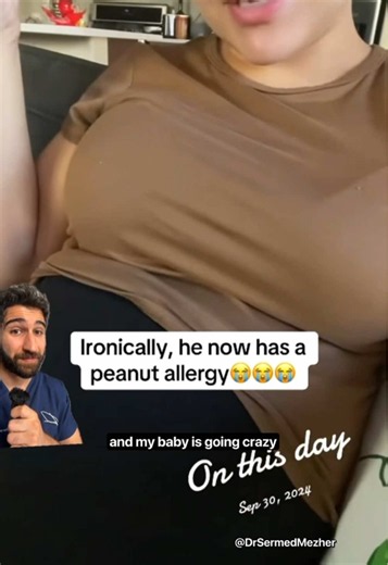 POV: You’re Pregnant on Peanut Butter. Sources- PMID 34983104 @D. Laray on TT A fetus can become sensitized to allergens in the womb when tiny trace amounts of proteins from the mother's diet cross the placenta into the fetal bloodstream. The developing immune system encounters these novel proteins and may begin forming antibodies or immune memory cells against them. This subtle exposure helps train the fetus's immune system to recognize external biological markers long before the infant actuall