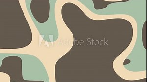 Abstract background featuring beige and olive green wavy lines in a smooth, flowing pattern. Ideal for modern designs and digital presentations.