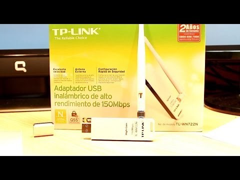 TP link TL WN722N Usb Wifi adapter Manually Setup
