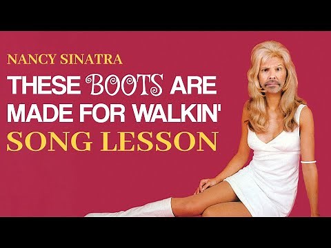 These Boots Are Made for Walkin' - Easy Guitar Lesson - Nancy Sinatra