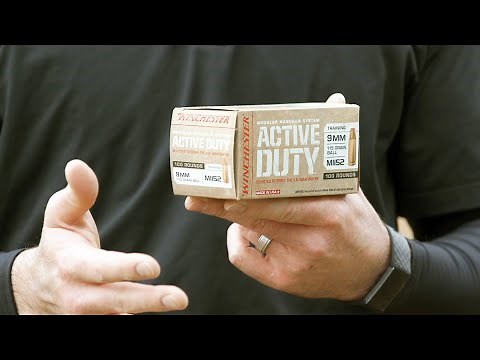 Active Duty M1152 | 9mm Ammo Loaded to Military Specs | Winchester Ammunition