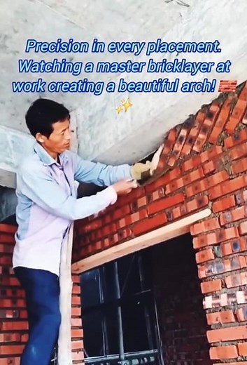 Master Mason's Technique: Building a Stunning Brick Arch