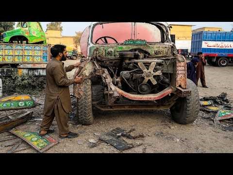 Unbelievable! A Rusty Old Truck Is Being Repurposed in Pakistan - @RandomExpertise-o3o​