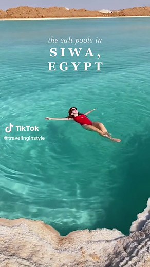 Discover the Stunning Salt Pools of Siwa Oasis in Egypt