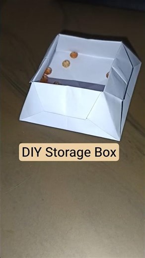 DIY Paper Storage Box || DIY Paper Craft #diy #craft #handmade #storagebox