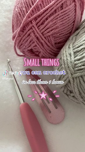 cutest idea ever🤩 i might do more of these💗 #crochetersoftiktok #crochettiktok #crochet #fyp #crochetidea #smallthings #viral #ideas #crochetideas #pinterest #crochethairclips #hairclips #cute #cutehairclips #starhairclips #stars #stargirl #art #artist #foryou #crochetwithme #smallcrochetprojects