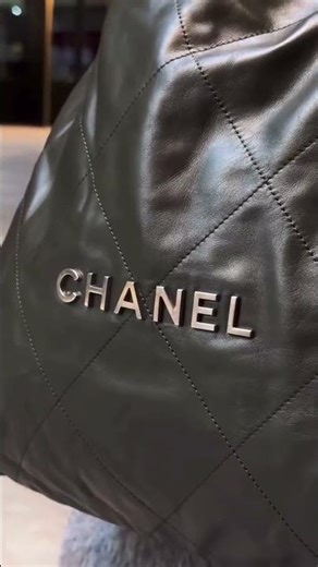 Forest Green Chanel Quilted Backpack 👀 Perfect Weekend Bag for Girls on the Go