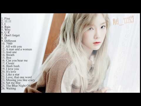 The best songs of Kim TaeYeon - SNSD