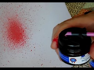 Make A Spray Atomiser In 5 Minutes (Very Basic Airbrush Effects)