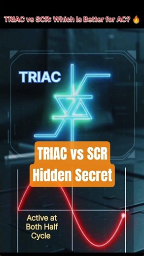 TRIAC vs SCR: The AC Switching Secret ⚡