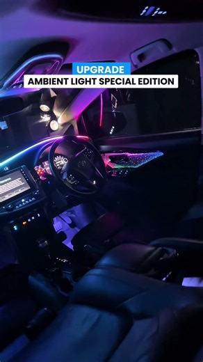 Toyota Venturer Pasang Ambient Light RGB 🔥 Interior Auto Mewah!