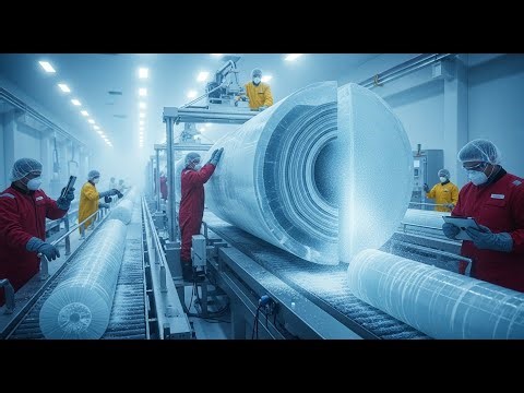 Inside the World’s Coldest Ice Core Factory (Complete Tour) #howitsmade #icecores #insidethefactory