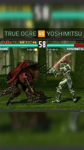 Tekken 3 - True Ogre Vs Yoshimitsu