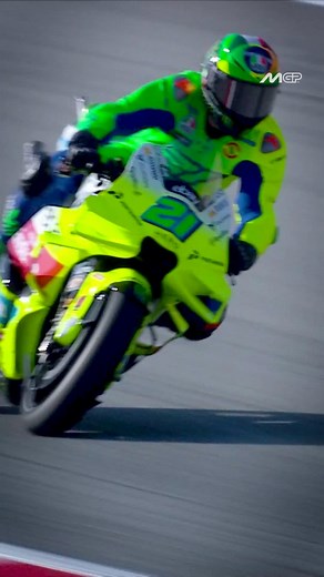 444K views · 9.8K reactions | Franky goes full fluo!  Franco Morbidelli's first day with Pertamina Enduro VR46 Racing Team looks bright by all means ✨ #BarcelonaTest | MotoGP | Facebook