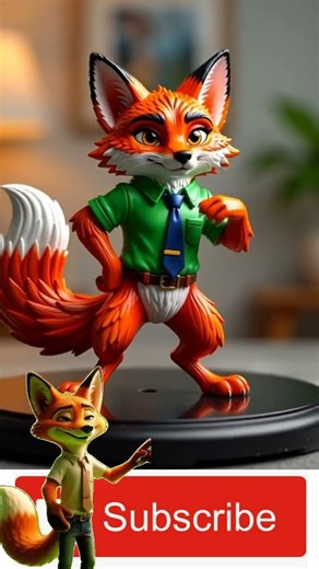 Nick Wilde Born From Paint | Zootopia in Real Life