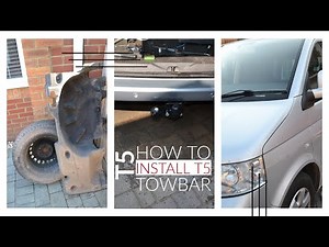 How To Fit A VW T5 Towbar Step by Step