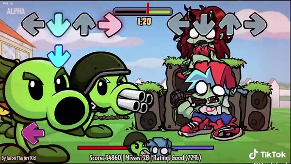 FNF Plantas vs Zombies: Diversión y Música