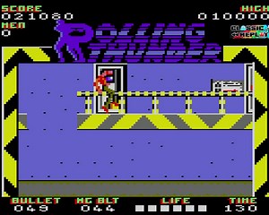 19K views · 187 reactions | The Amstrad conversion of Rolling Thunder is closer to the arcade in level of difficulty, compensating for its slower overall speed. The graphics are extremely colourful, almost to the point of being garish, but both scrolling and animation could be better. Entertaining and challenging. The Games Machine 78% #rollingthunder #namco #atari #amstrad #8bit #arcade #retrogaming #videogames | Classic Replay | Facebook